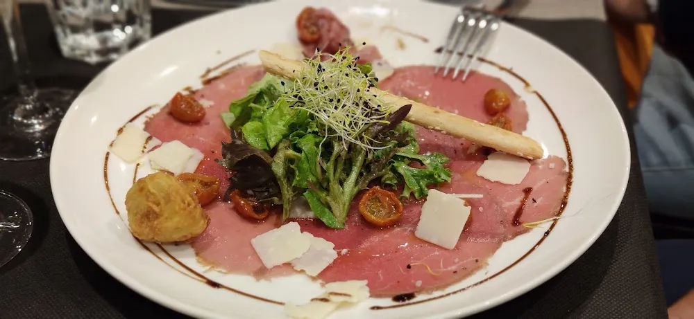 Carpaccio de Bœuf Fumé